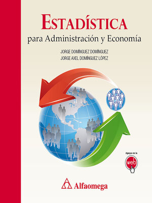 cover image of Estadística para administración y economía